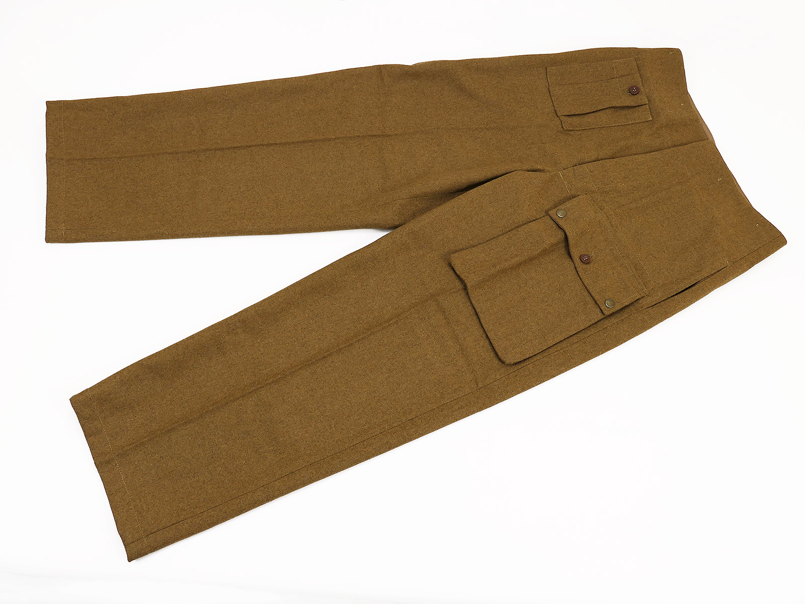 WW2 British Army P37 BD Battle Dress Paratrooper Wool Trousers Airborne Parachute Trousers