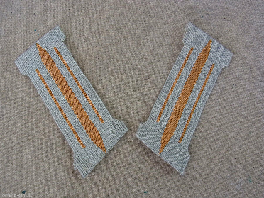 DAK Uniform Afrikakorps Unit Collar Mirror 1 Pair Teams