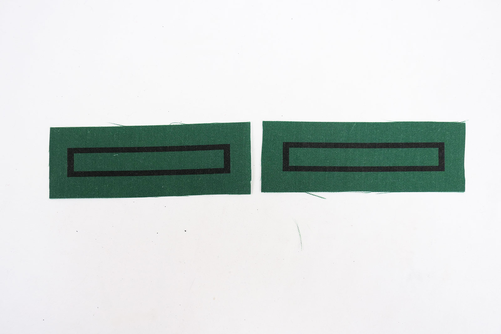 P1110003 1x pair WSS Unterscharführer rank badges for camouflage uniforms and special clothing
