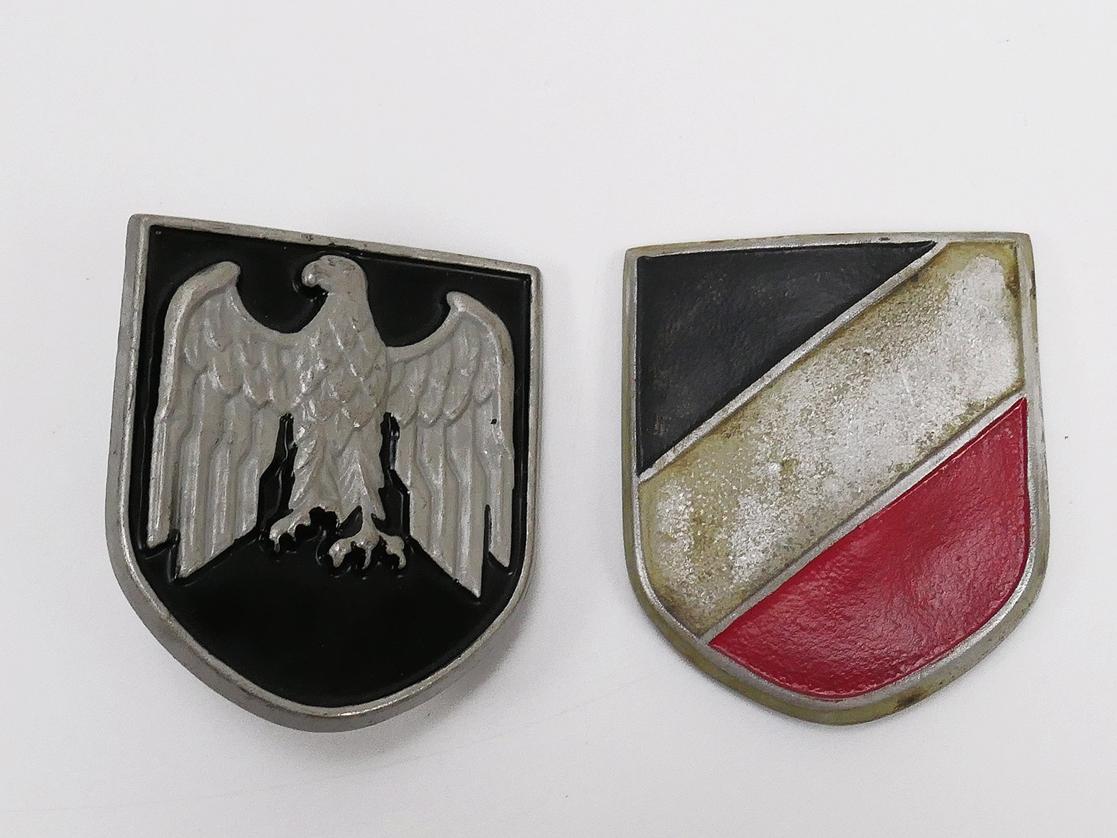 Wehrmacht DAK helmet badge for tropical helmet Afrikakorps Heer without HK
