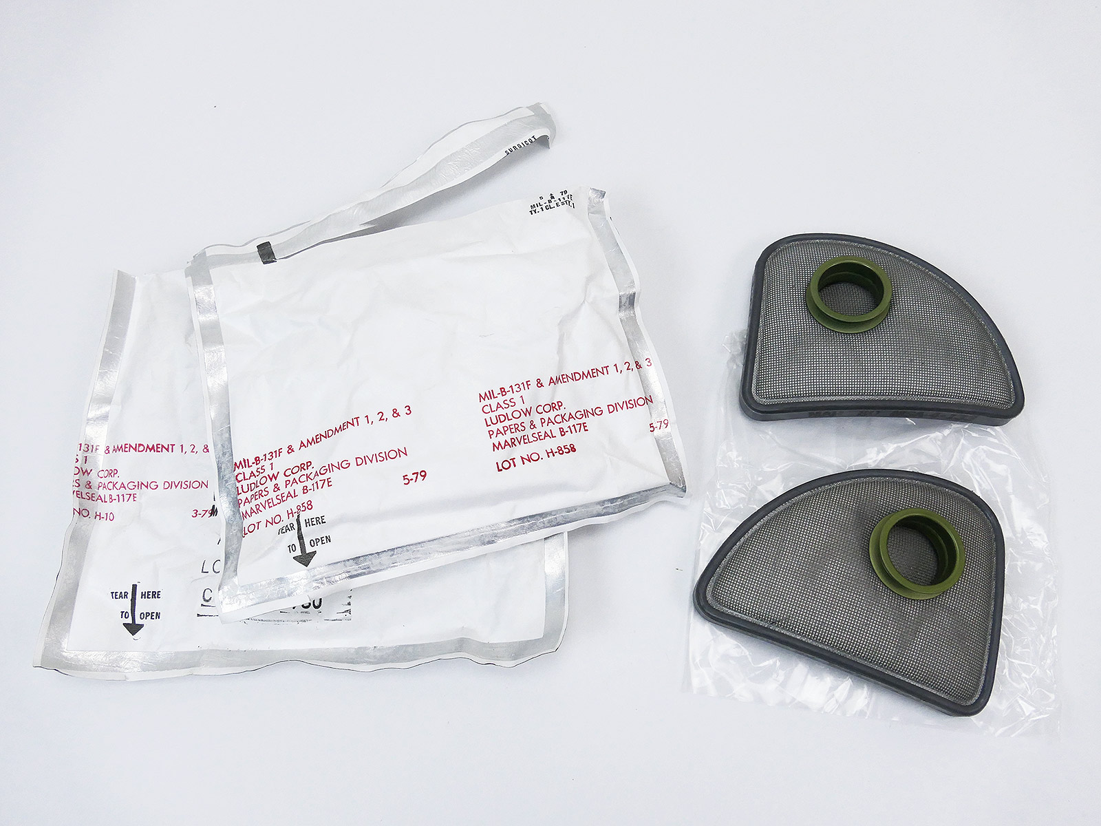 Original US filter M13A2 for gas mask Protective mask M17 M17A1 M17A2