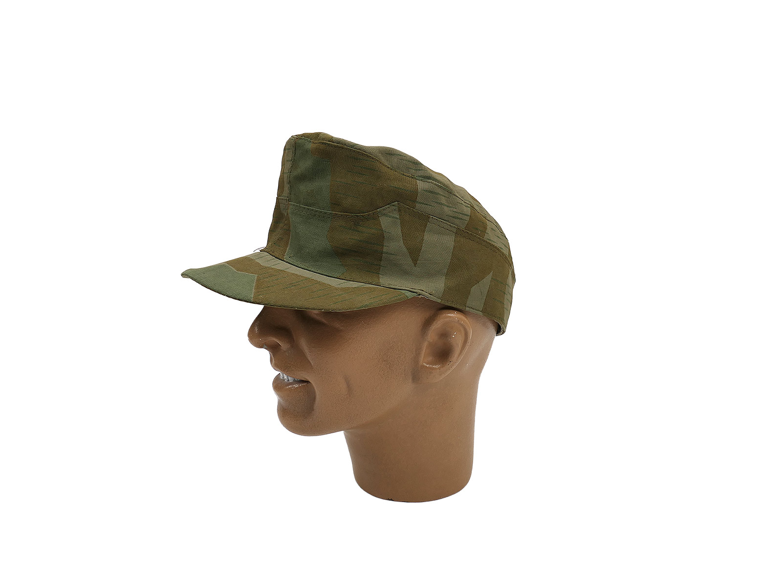 #D Wehrmacht field cap, size 59, splinter camouflage, original fabric