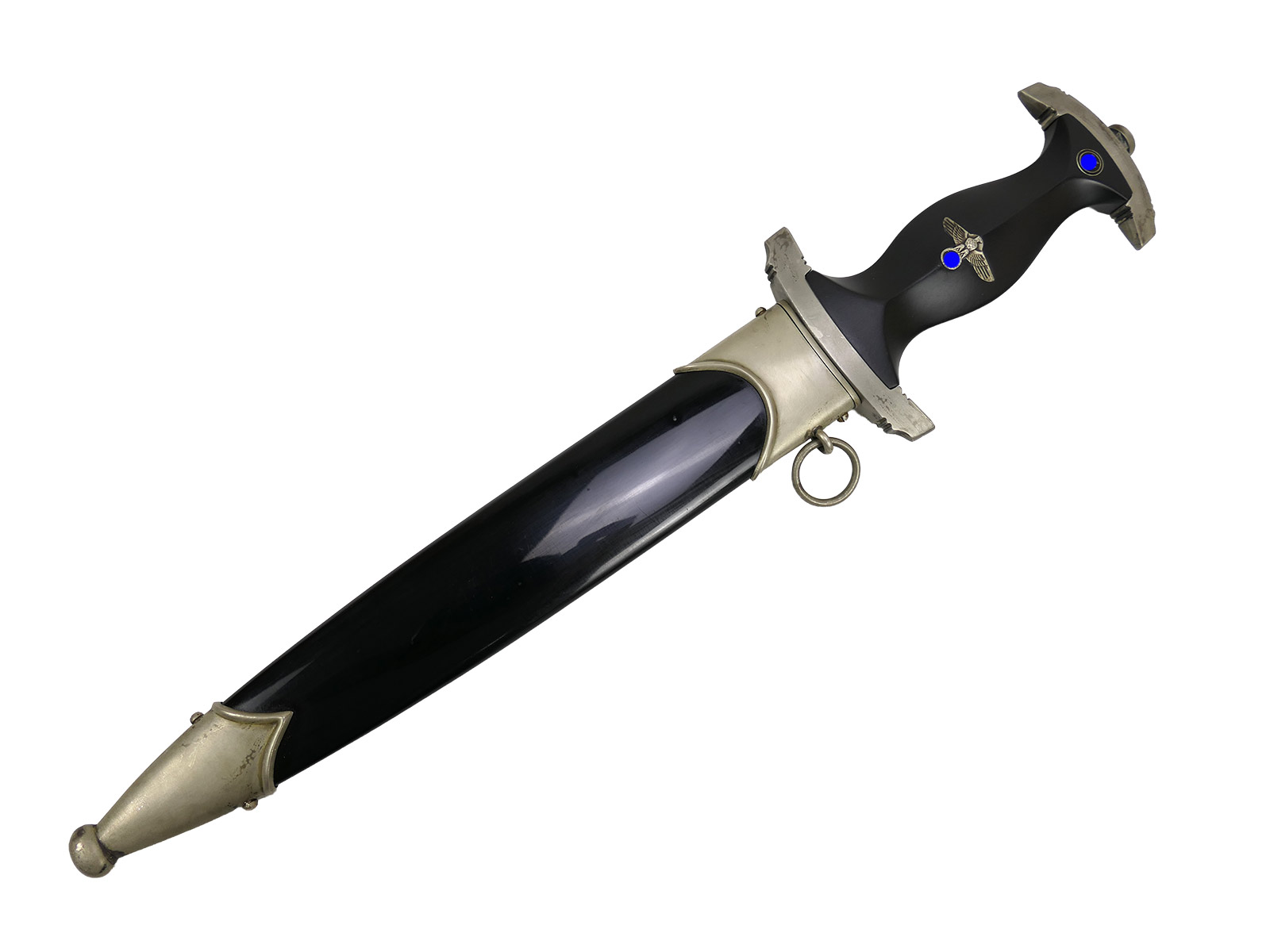 SS Black RZM Service Dagger M33 MEHT, manufactured by Bertram Solingen – TOP!!