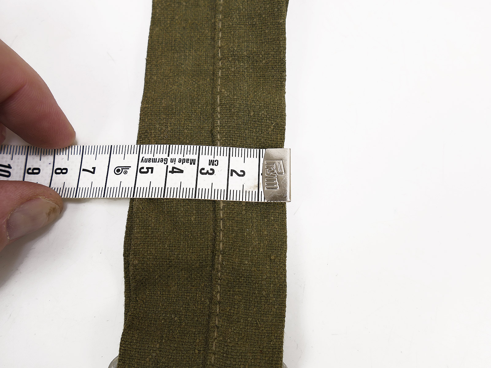 WW2 Original Kriegsmarine Bread Bag Strap – COLLECTION – BATTLE-WORN