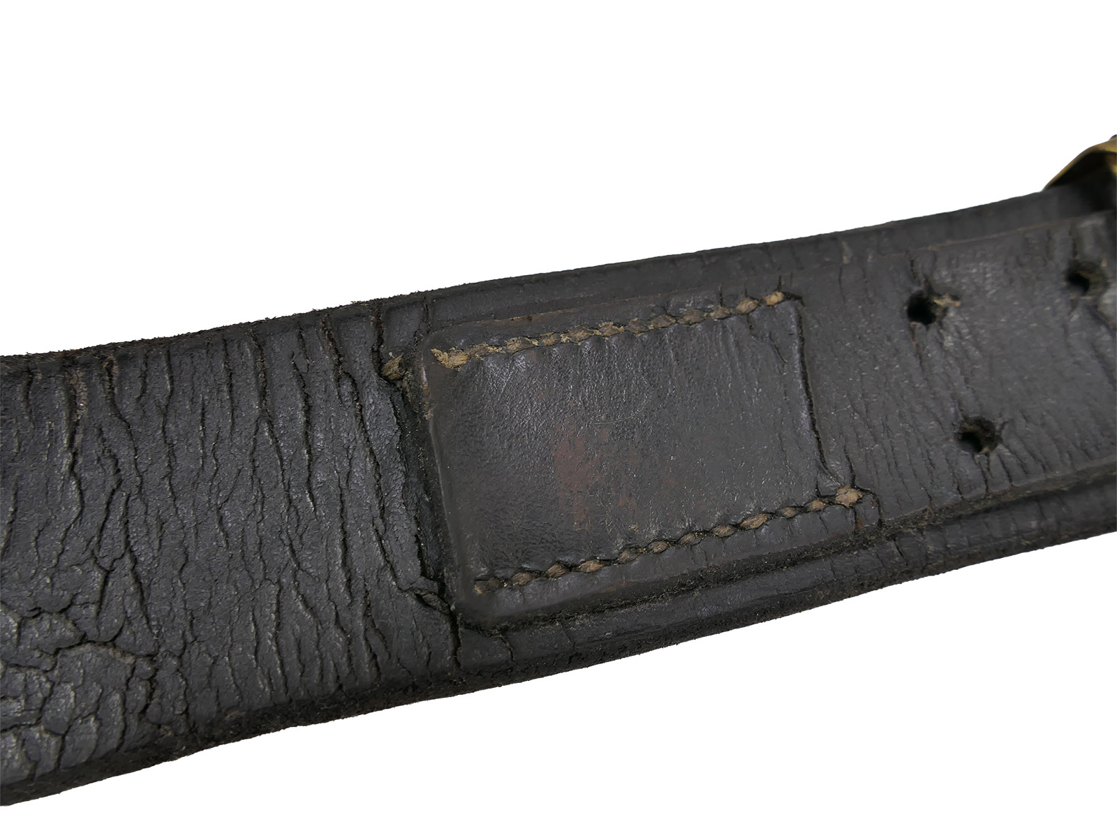 WK1 Imperial Original Belt 100 – Belt with ‘God with Us’ buckle COLLECTION BATTLE WORN