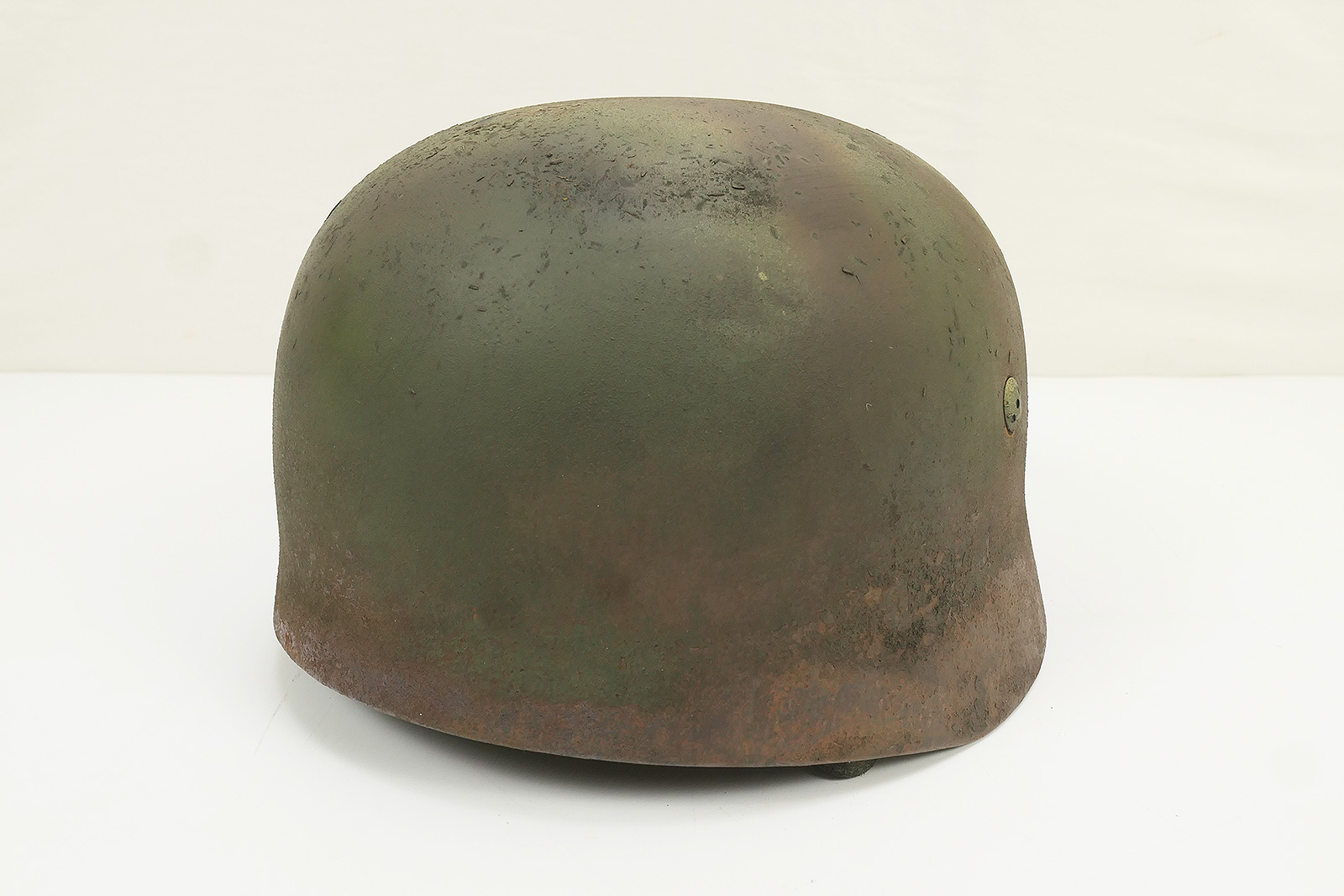 P1560043 Western Front camouflage paratrooper helmet steel helmet M38 Luftwaffe ET68 paratrooper Normandy