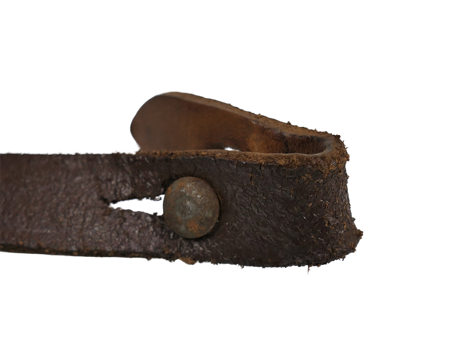 One-off vintage antique chin strap for Luftwaffe steel helmets – helmet lining M35, M40, M42 COLLECTION