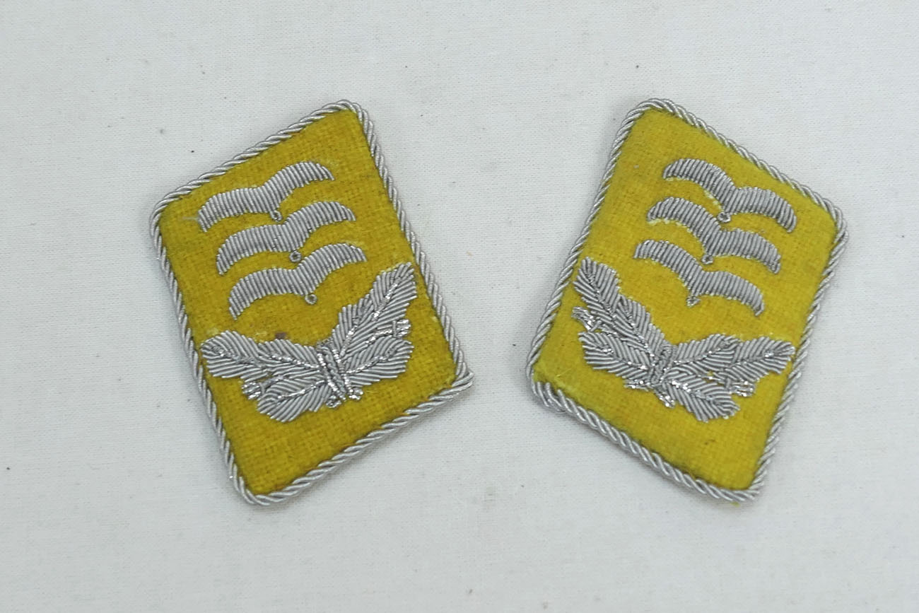 WW2 Luftwaffe Collar Mirror Captain LW Paratrooper