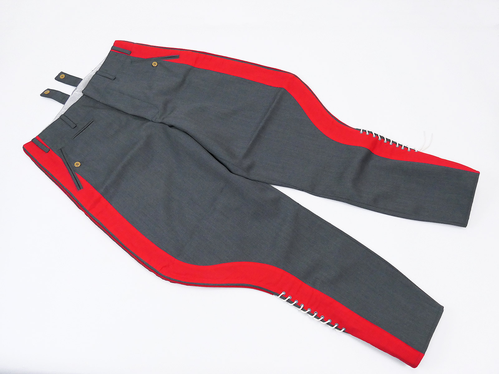 P1034946 Wehrmacht Uniformhose General Gabardine Hose Uniform Breeches Reitstiefelhose