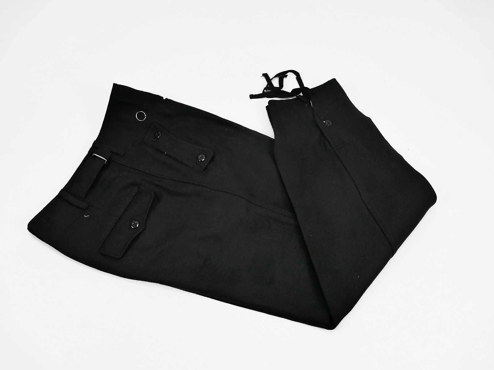 Waffen SS black armoured trousers uniform trousers for tank uniform armoured trousers