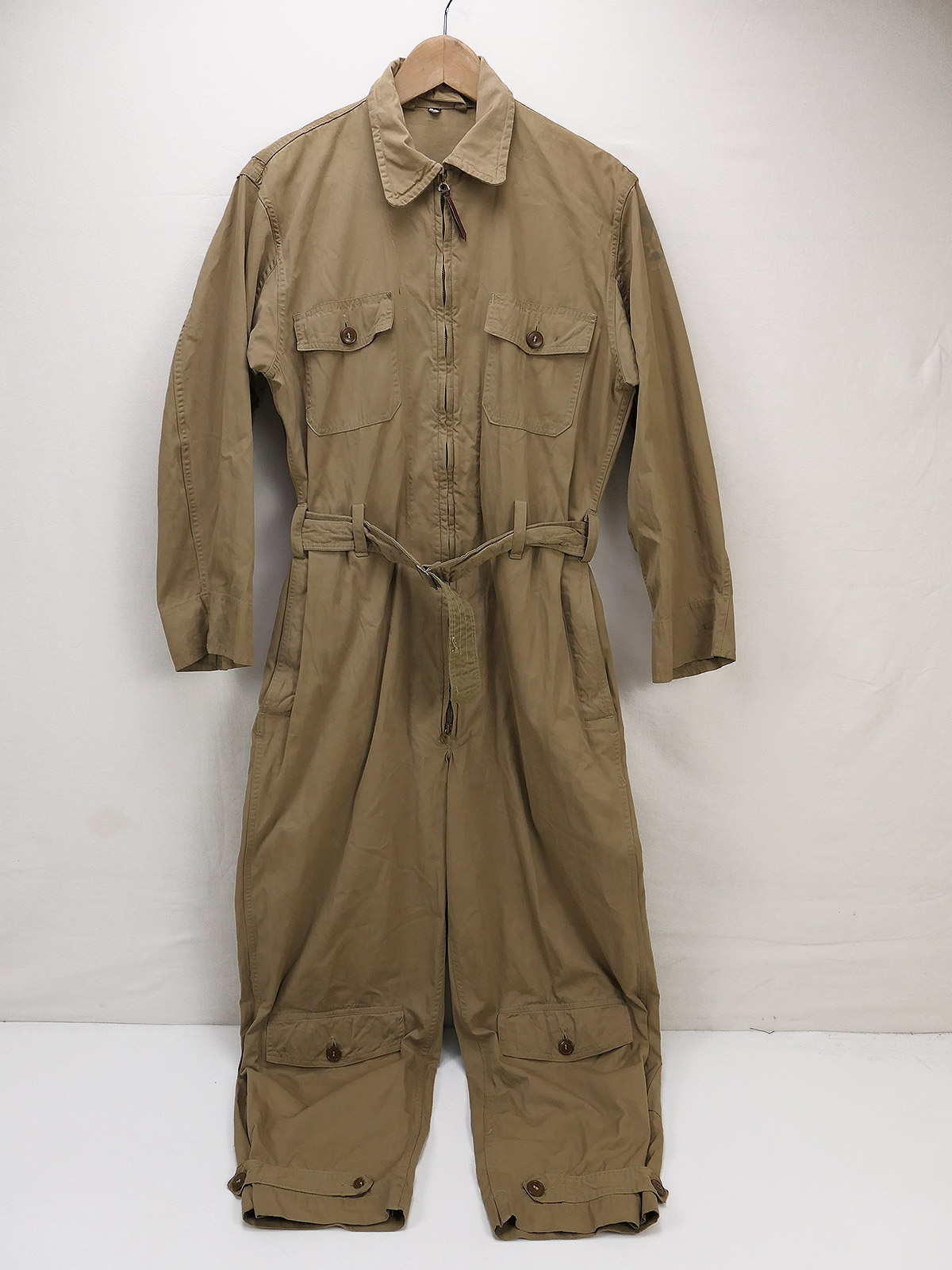 P1704995 Collectors Item - Original WW2 USAF Summer Flight Suit Pilots Airplane Kombi AN-S-31A M38 TOP !