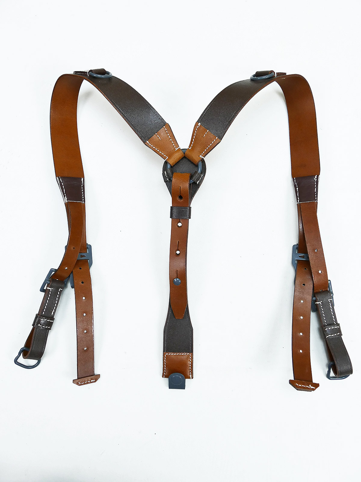 Wehrmacht Y-Strap Leather Belt Stretcher