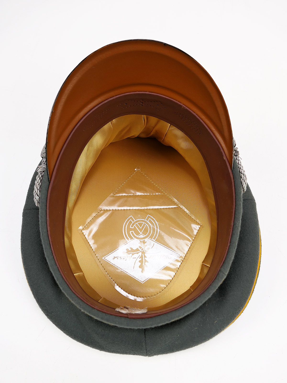Wehrmacht peaked cap, Cavalry Regiment 6 officer’s cap with Schwedt eagle, size 56, premium museum-quality reproduction, COLLECTION