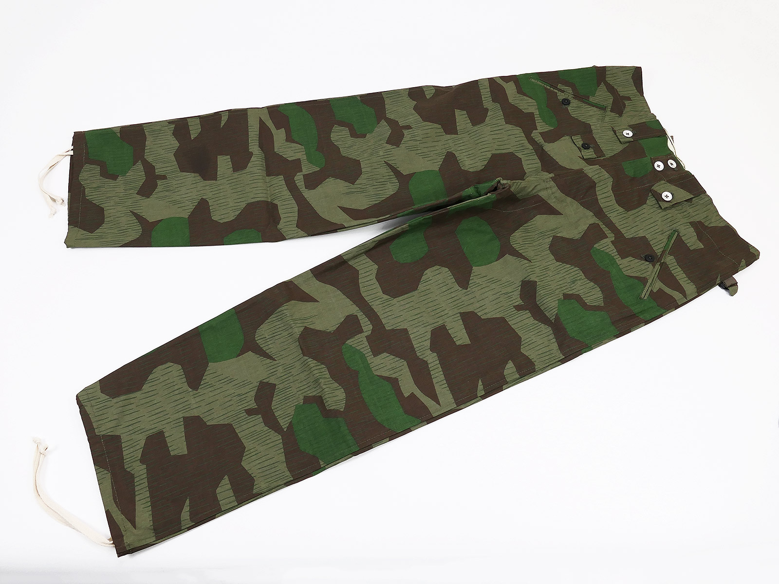 P1590556 Wehrmacht M43 camouflage trousers split camouflage army field trousers with size selection