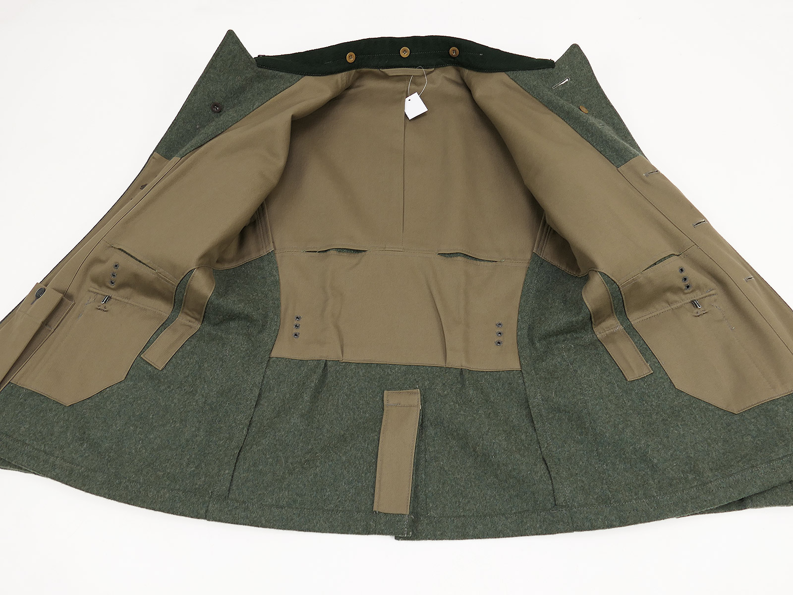Wehrmacht M36 field tunic, non-commissioned officer, engineers’ uniform, in service condition, top-quality museum-grade reproduction, Janke COLLECTION