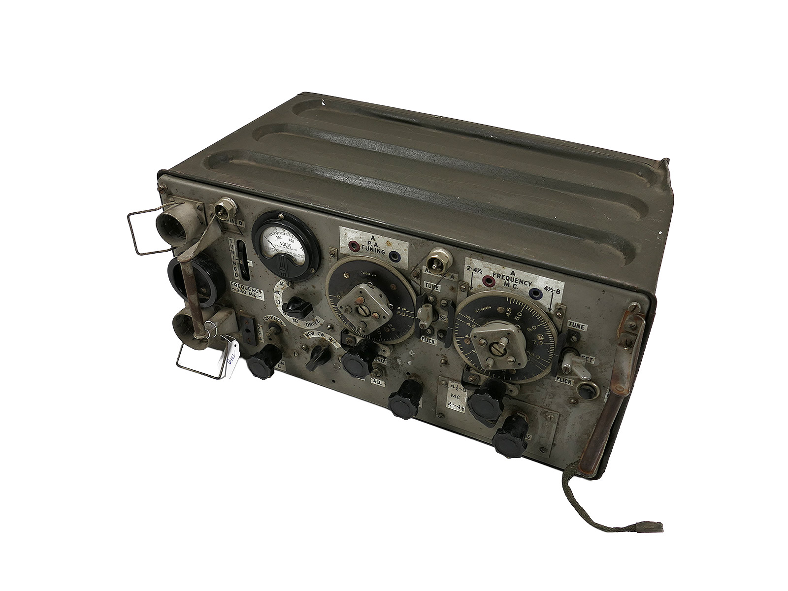 British ARMY WW2 Wireless Set No. 19 (WS19) Radio Transceiver Receiver Collection BATTLE WORN 