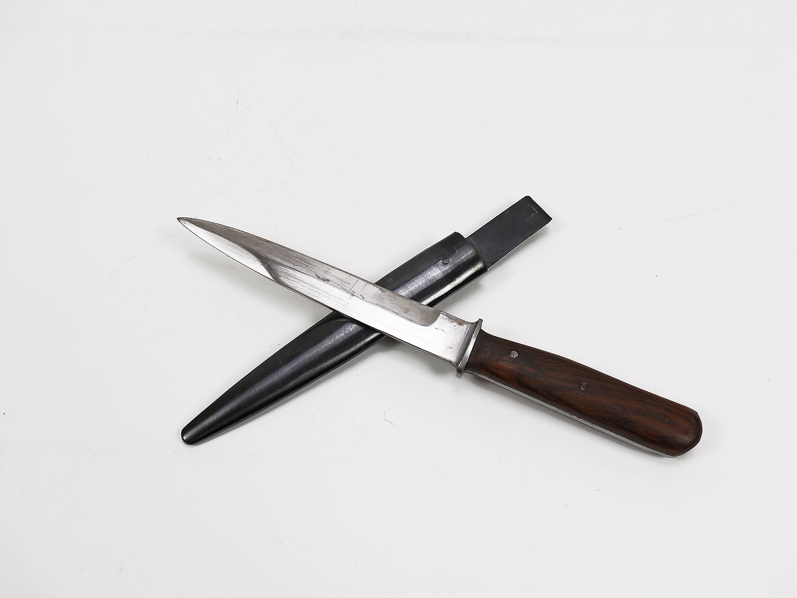 EINZELSTÜCK WK2 Grabendolch infantry knife Wehrmacht M42 dagger with scabbard