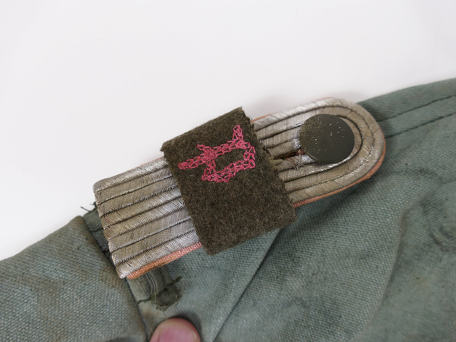 Wehrmacht M41 Officer’s Summer Field Jacket – Lieutenant’s Tank Destroyer Uniform – COLLECTION – BATTLE-WORN