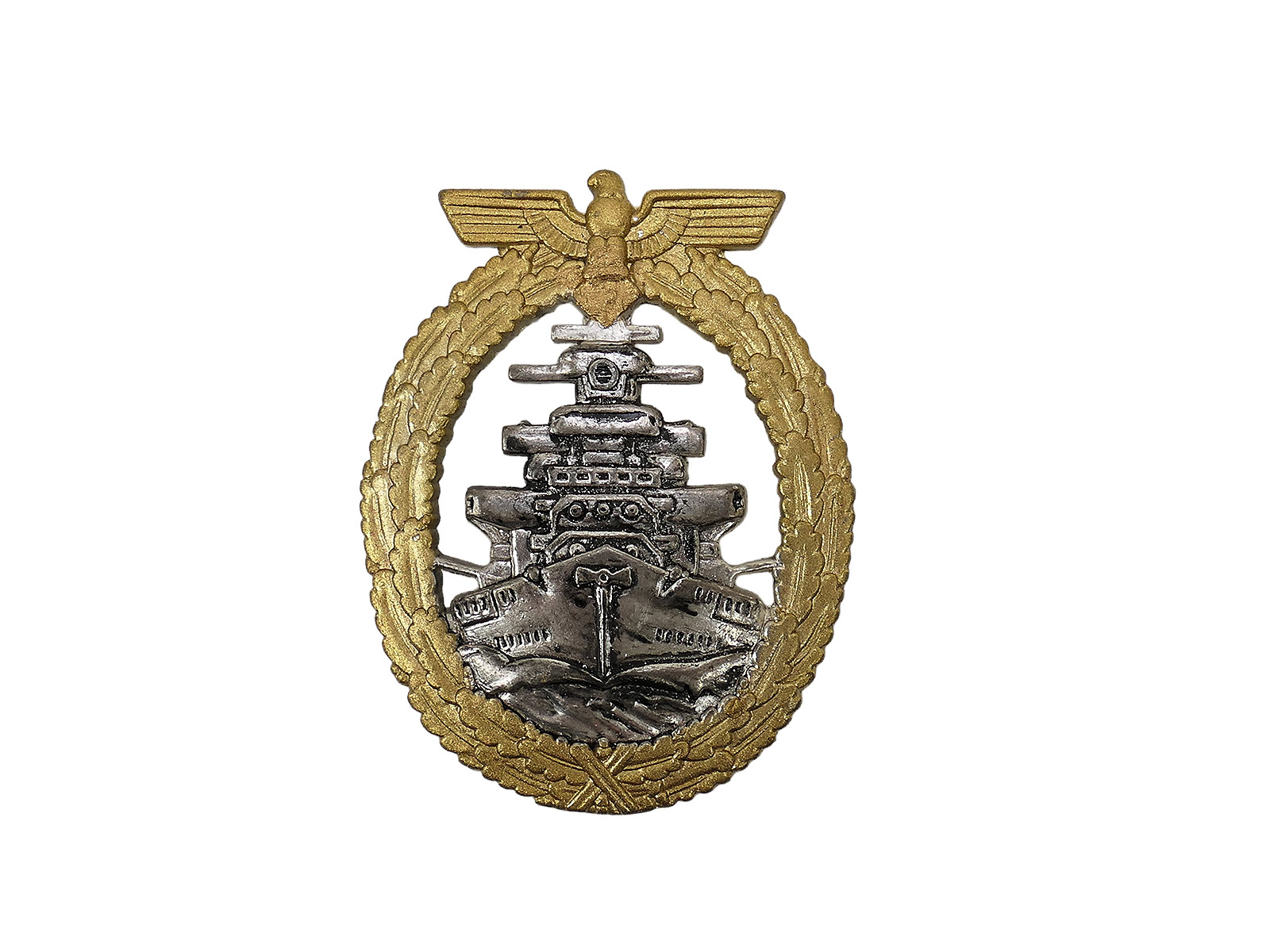 Kriegsmarine Fleet War Badge Fleet War Badge UNNAMIFIED