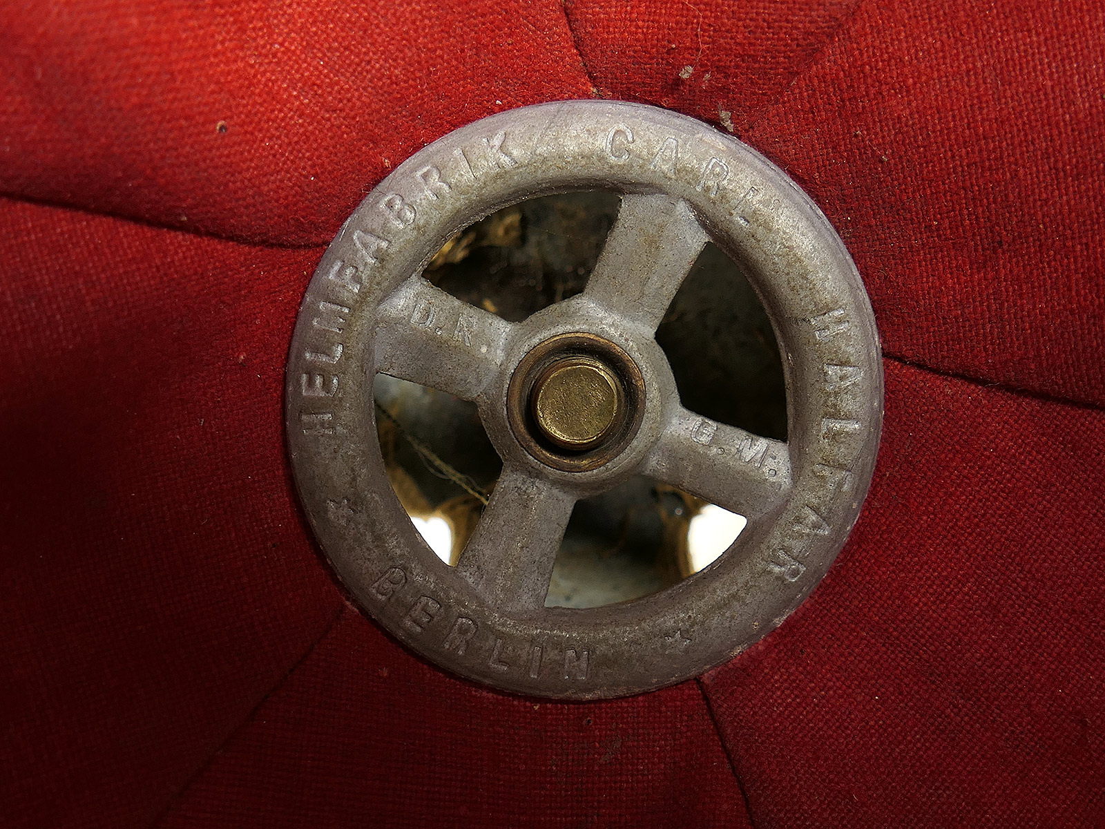 Original tropical helmet, Afrikakorps, Carl Halfar, Wehrmacht, DAK, with dust goggles – COLLECTION