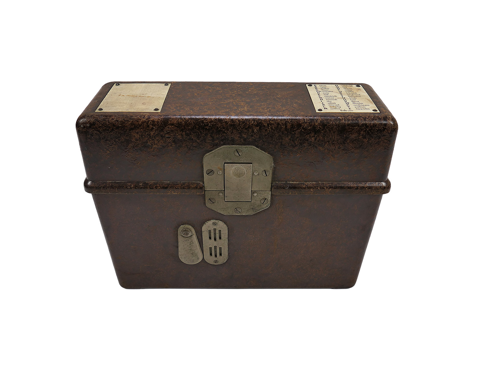 #1 Wehrmacht field telephone Field telephone 33 DW 1938 with receiver and crank handle 