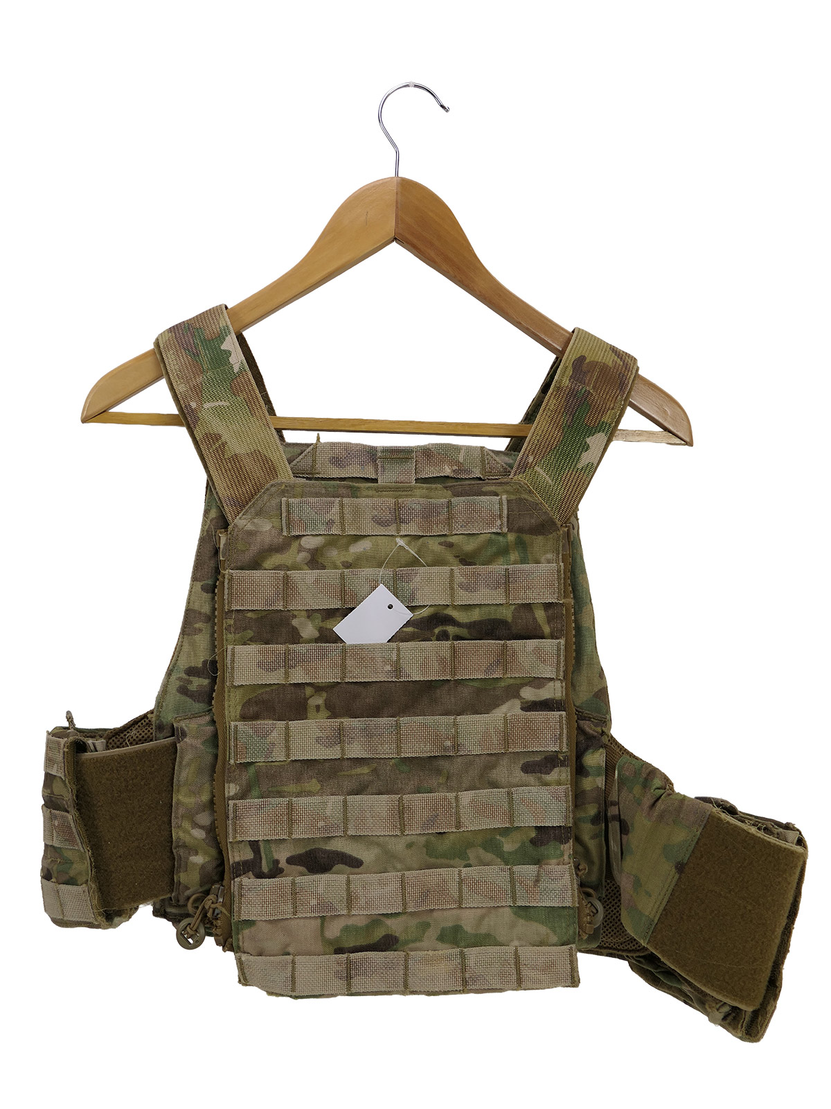 #4/ Denmark Danish Army MultiCam Plate Carrier Tactical Vest Body Armour Size S/M