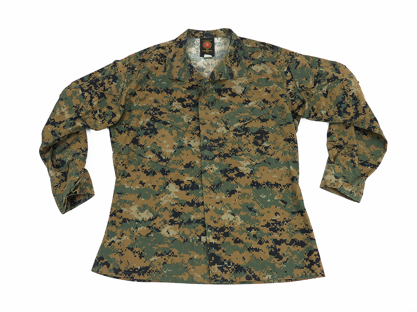 US Marine Corps USMC Field Shirt Coat Digital Camouflage - Medium Regular