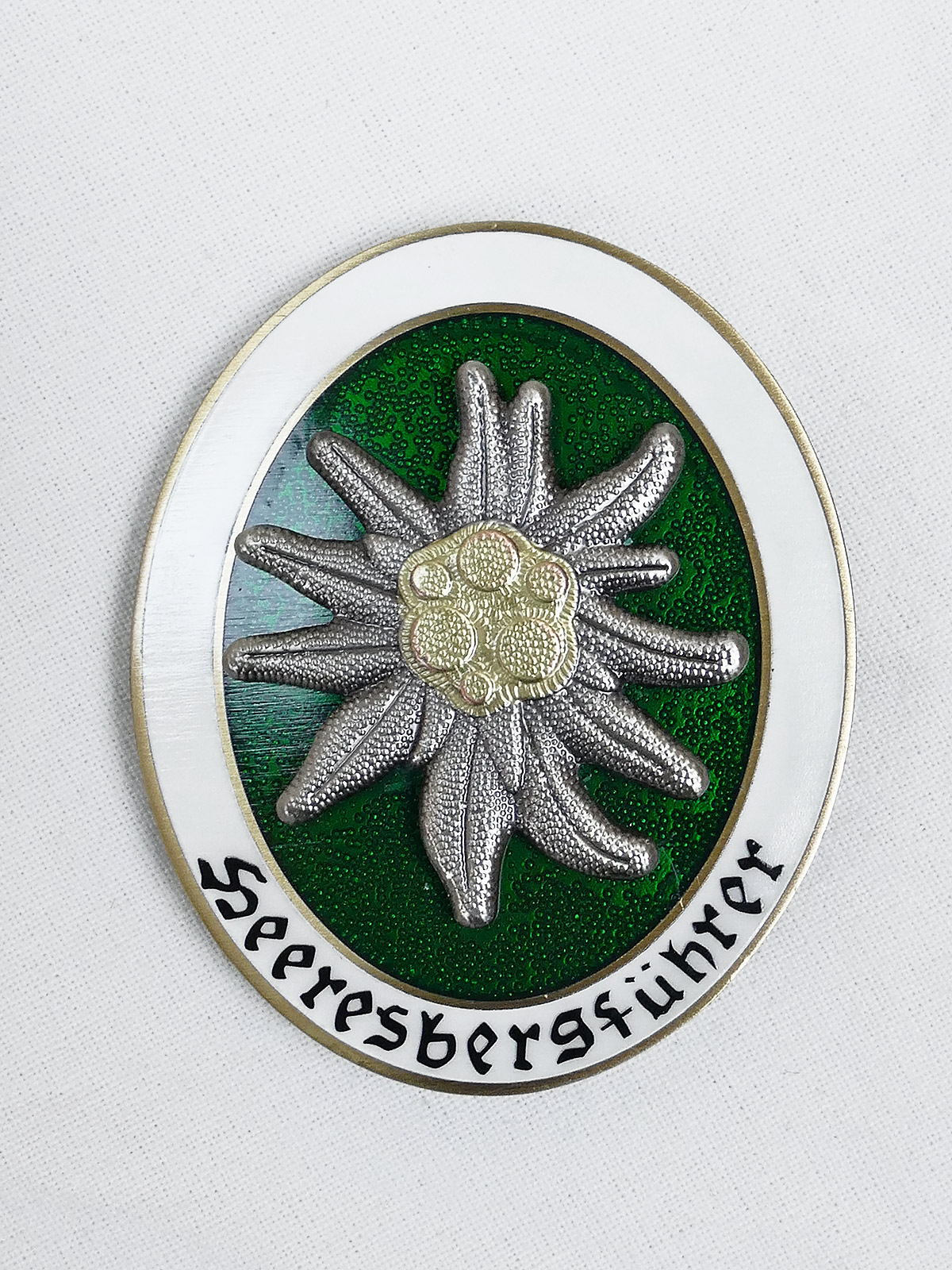 Badge field blouse mountain hunter army mountain guide with edelweiss
