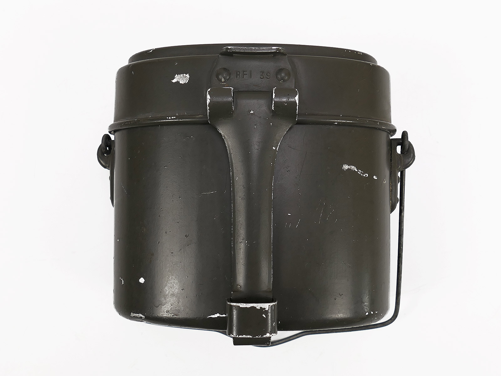 Wehrmacht cookware set, manufactured by RFI 39, with 95% of the original paintwork intact – a complete set – TOP condition 