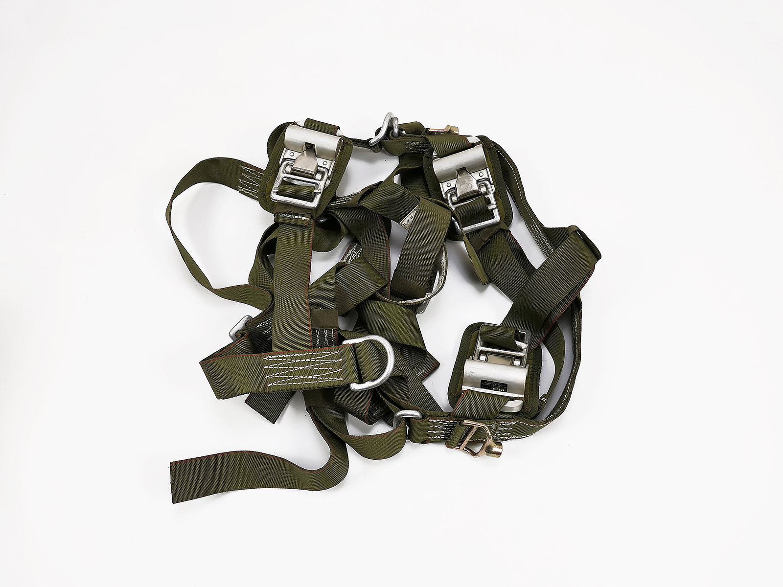 Original Bundeswehr Fallschirm / Fallschirmkappe Gurtzeug 1980er Jahre SAMMLUNG