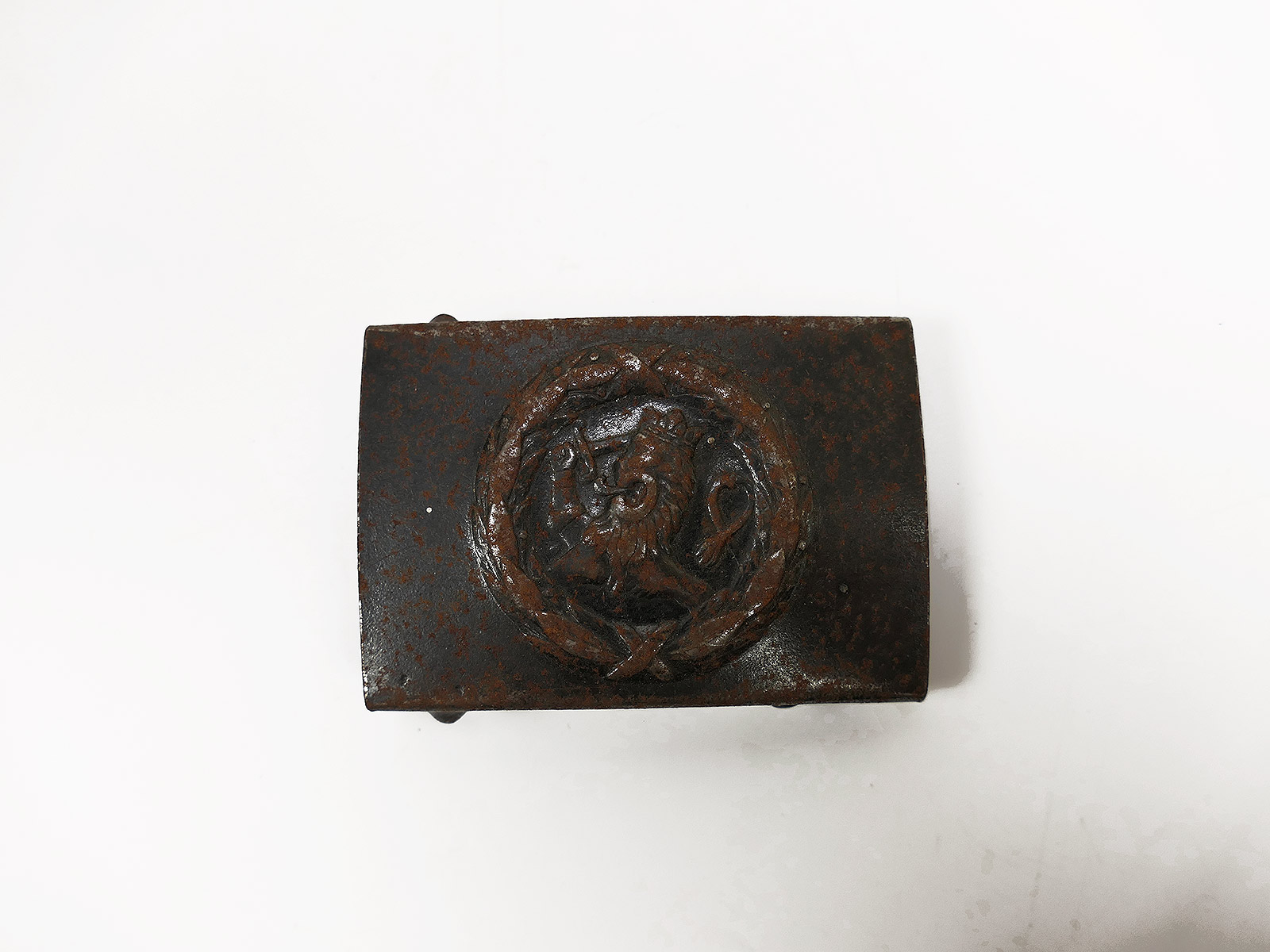 Finland Original WW2 belt buckle steel enlisted men