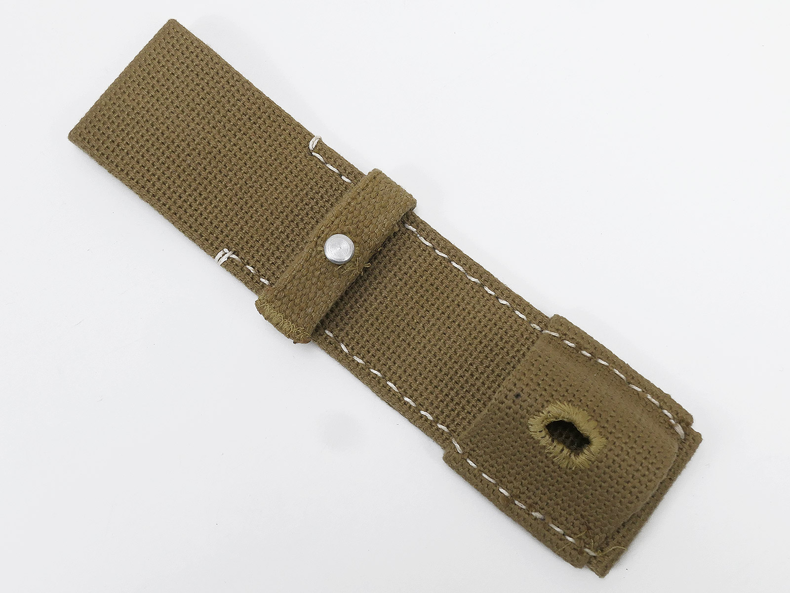 Wehrmacht bayonet sidearm carrying case Koppelschuh K98 tropical web material Afrikakorps