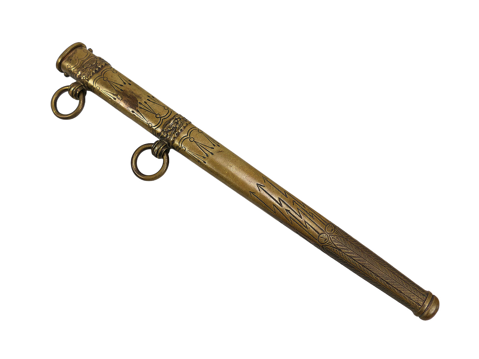 KM Kriegsmarine Officer’s Dagger, Navy Dagger M1938 with tassel and scabbard, TIGER Solingen COLLECTION