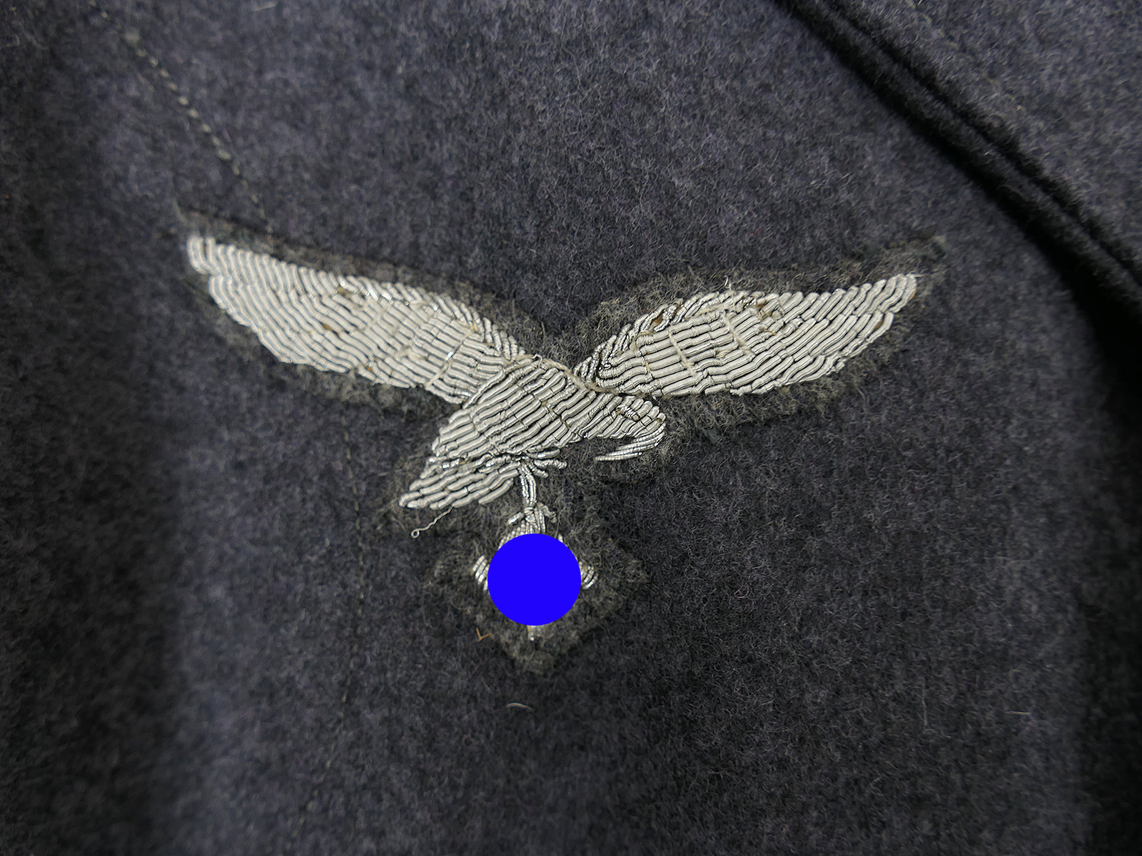 Antique WW2 Luftwaffe pilot’s jacket, First Lieutenant, anti-aircraft artillery uniform – COLLECTION, BATTLE-WORN