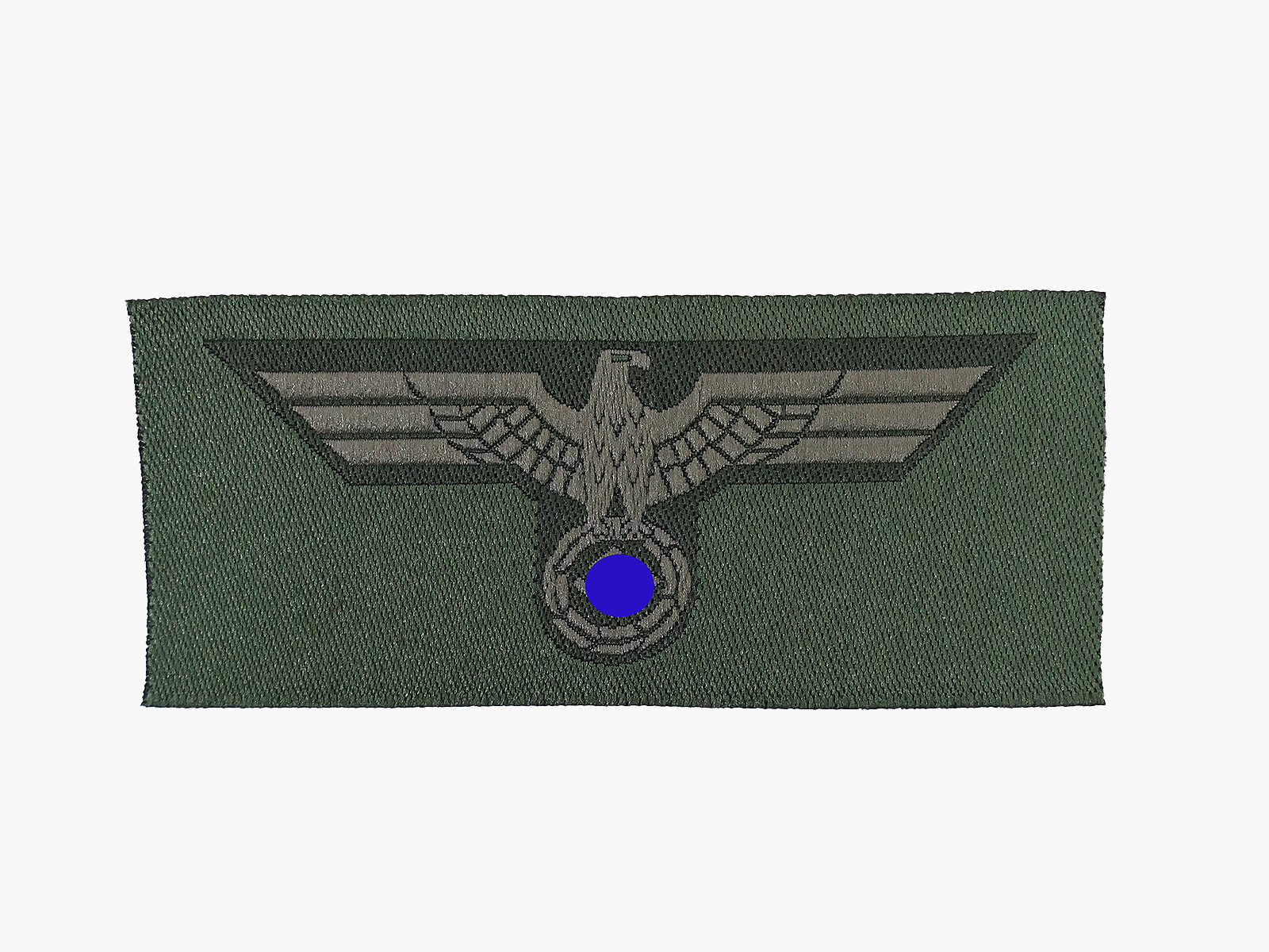 Wehrmacht M40 cap badge cap eagle badge shuttle woven shuttle eagle