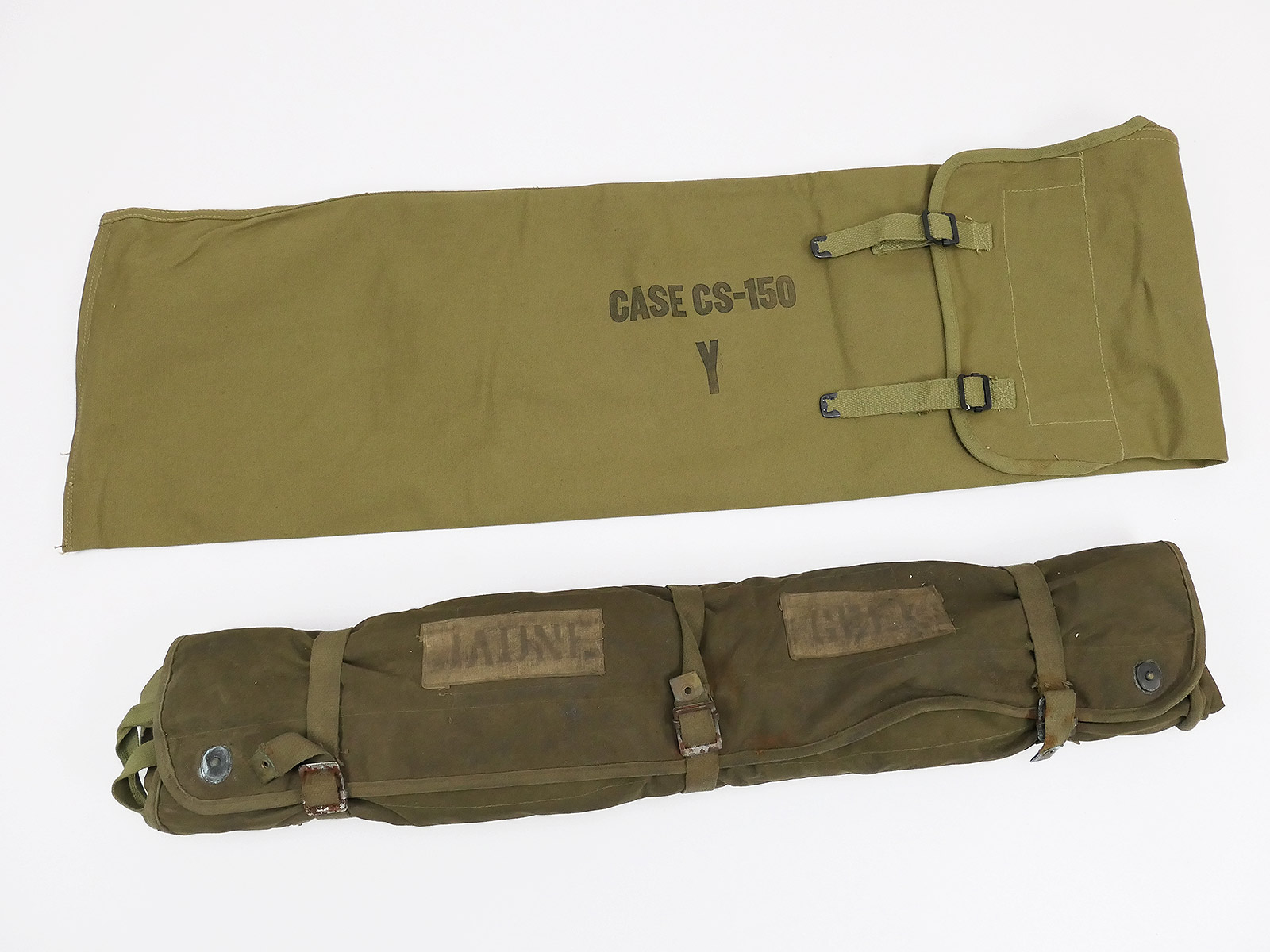 Set of aircraft identification markings for broken-down vehicles Jeep cross on straps with bag