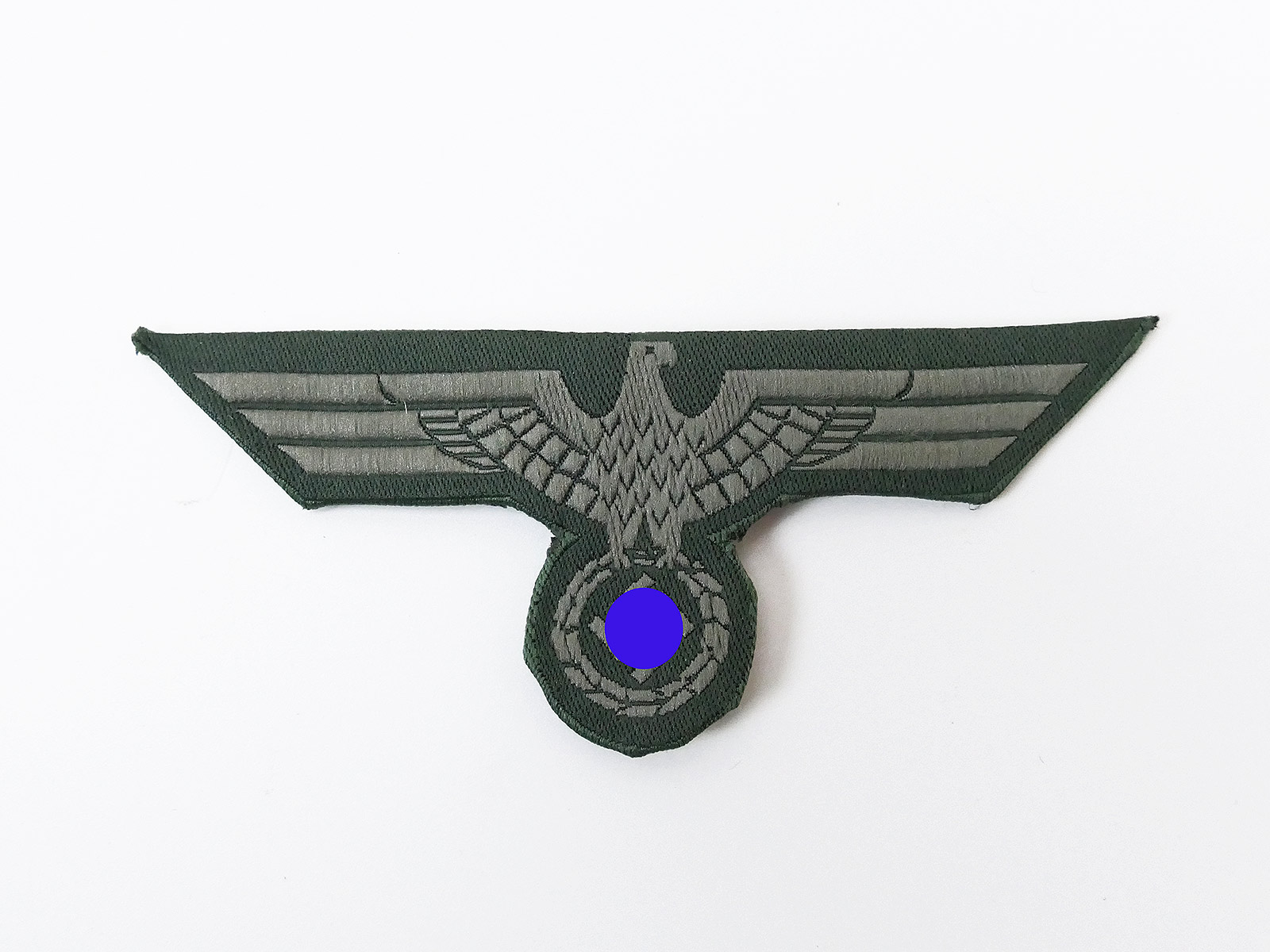 Uniform breast eagle M40 woven for field blouse army UV neutral cut out