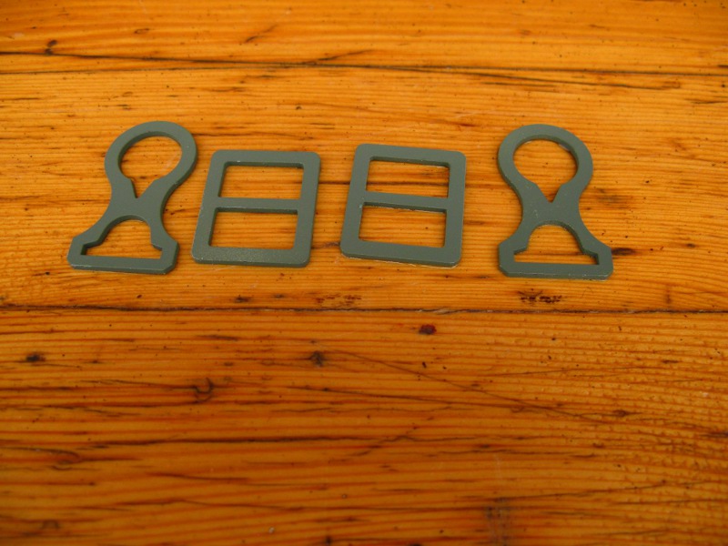 Chin strap attachment set WK1 steel helmet M16