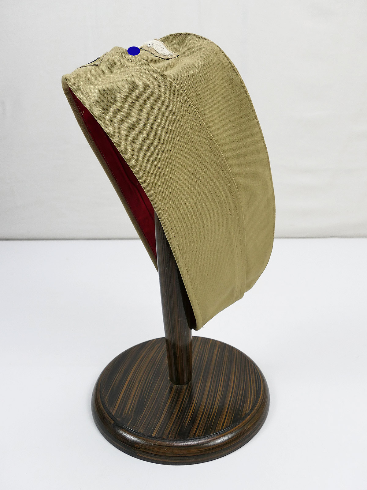 DAK Afrika Luftwaffen tropical boat with cap eagle and cockade size 59 from museum
