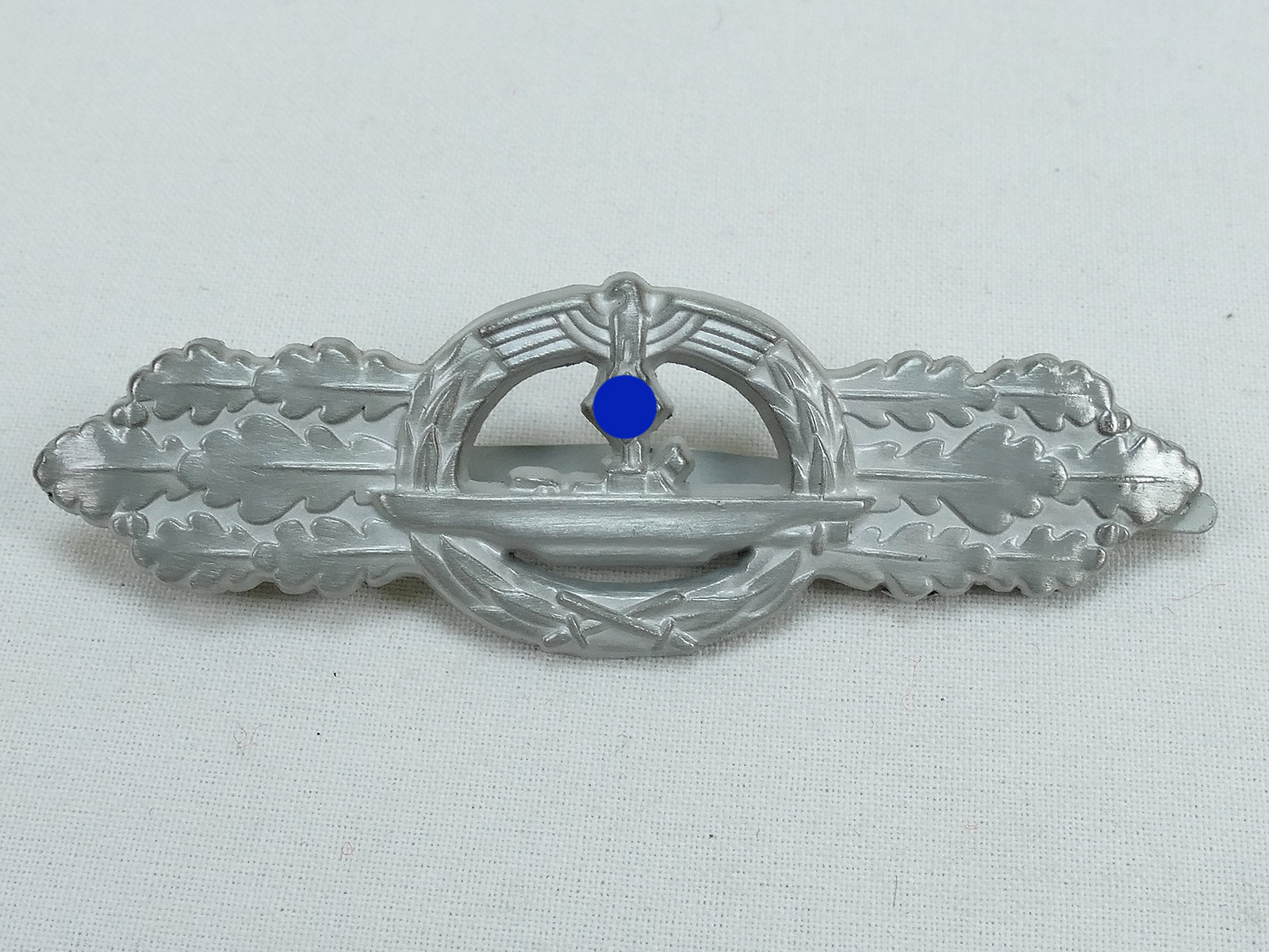 Kriegsmarine U-Boot Frontspange clasp level silver
