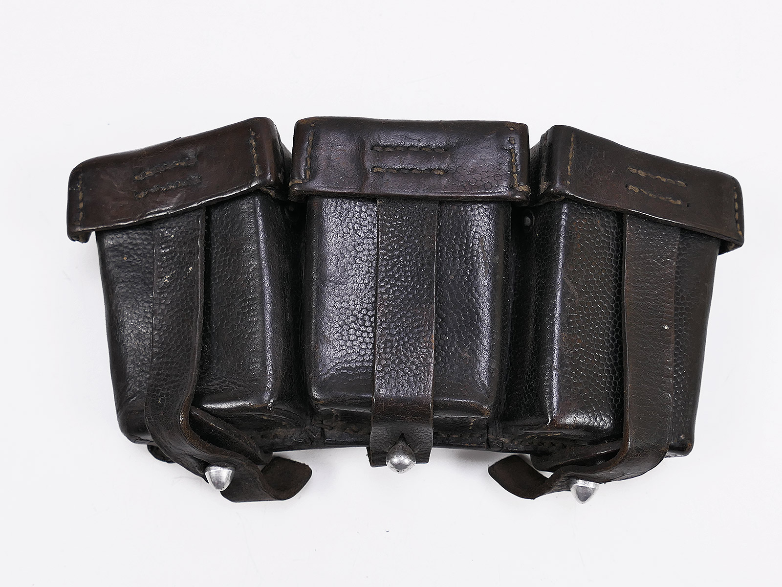One-off item – Wehrmacht K98 3-round cartridge pouch, BRAUN ORIGINAL, with manufacturer’s mark, 1936 COLLECTION