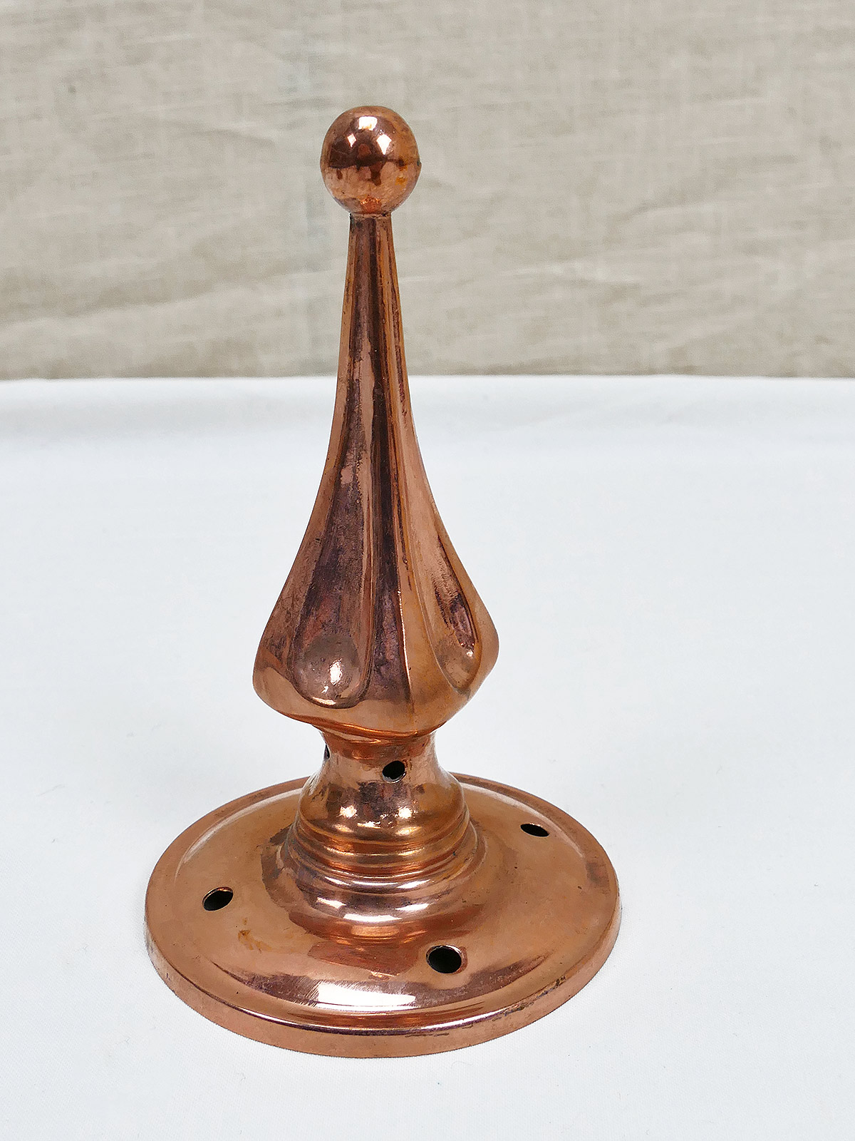 Copper lace / ball round blade helmet Bavaria pickelhaube spare part SPIKED HELMET