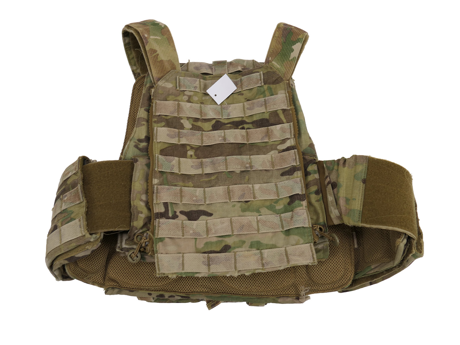 #4/ Denmark Danish Army MultiCam Plate Carrier Tactical Vest Body Armour Size S/M