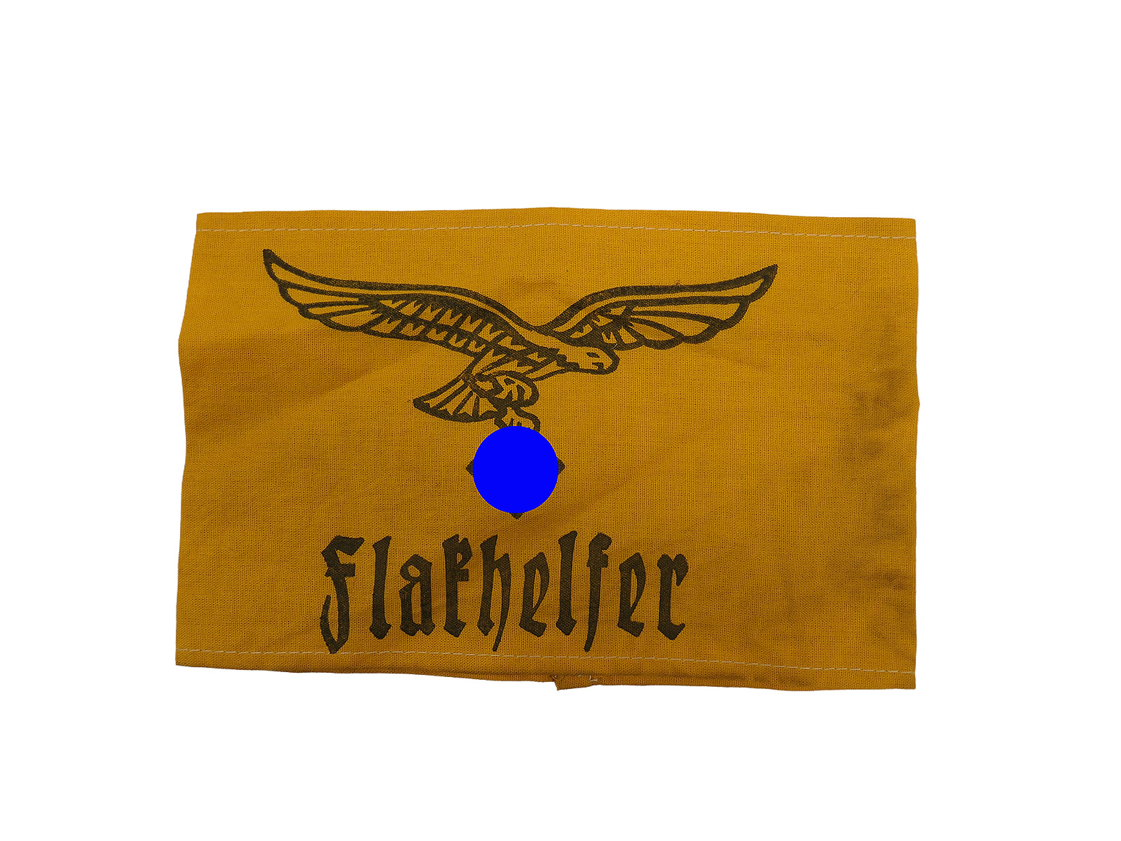 Luftwaffe yellow armband WK2 - Flak helper 