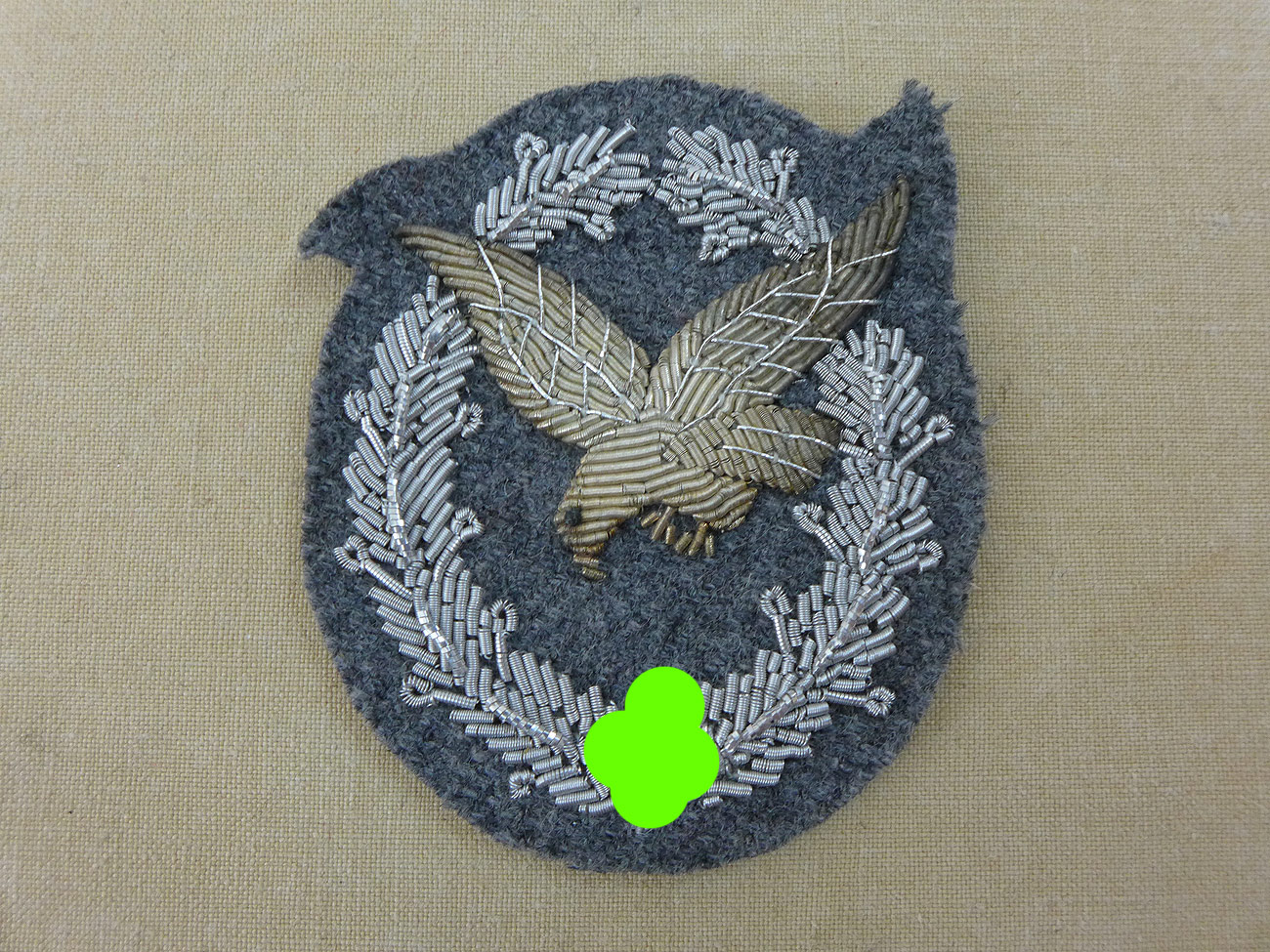 Luftwaffe air force gunner badge embroidered without flash bundle