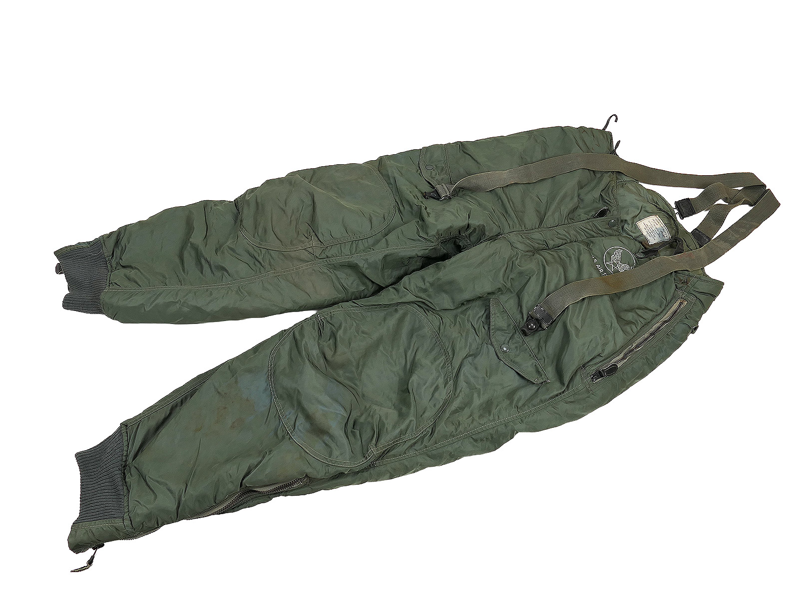 Original USAAF F-1 B Flying Trousers Korea Vietnam pilot trousers size 38 1962
