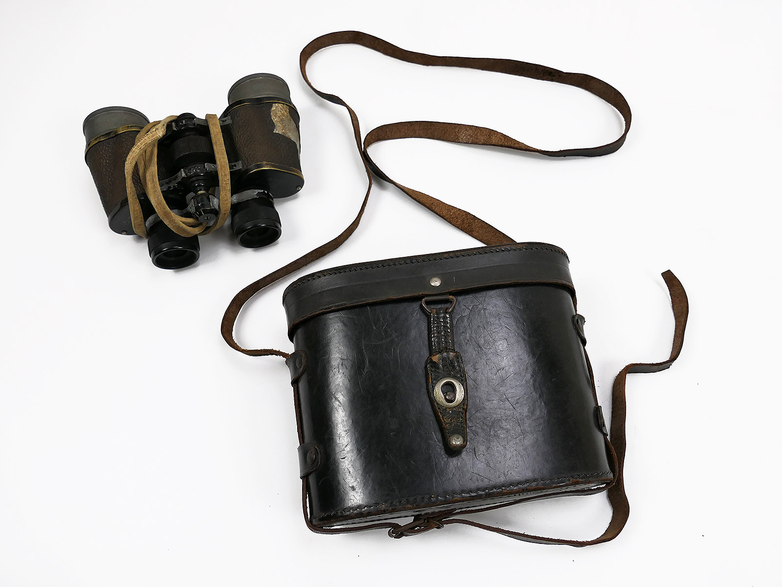 France Legion Etrangere binoculars LUMINOR 12x40 service binoculars with quiver Vietnam