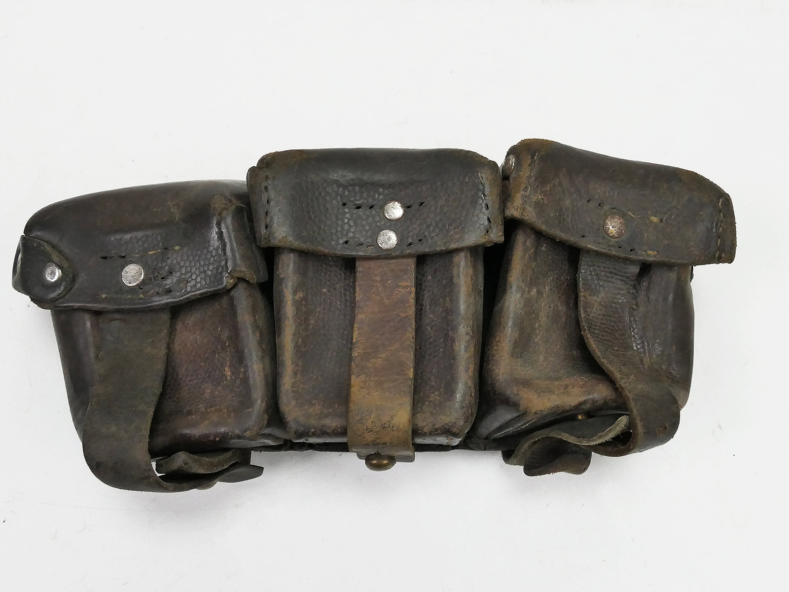 P1045291 WK1 cartridge bag rifle carbine brown WK1 Zender Berlin 1914