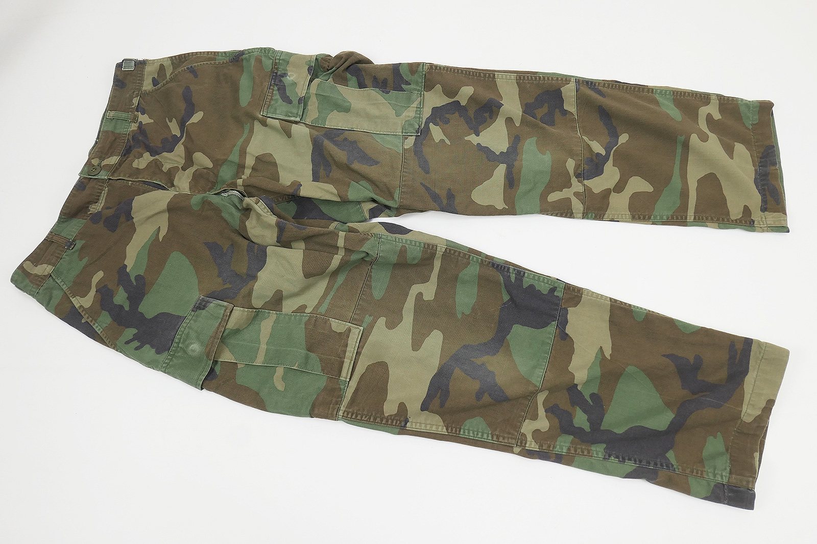 P1500793 US Army BDU Field Trousers Combat Trousers Camouflage Woodland Camouflage Trousers Small short