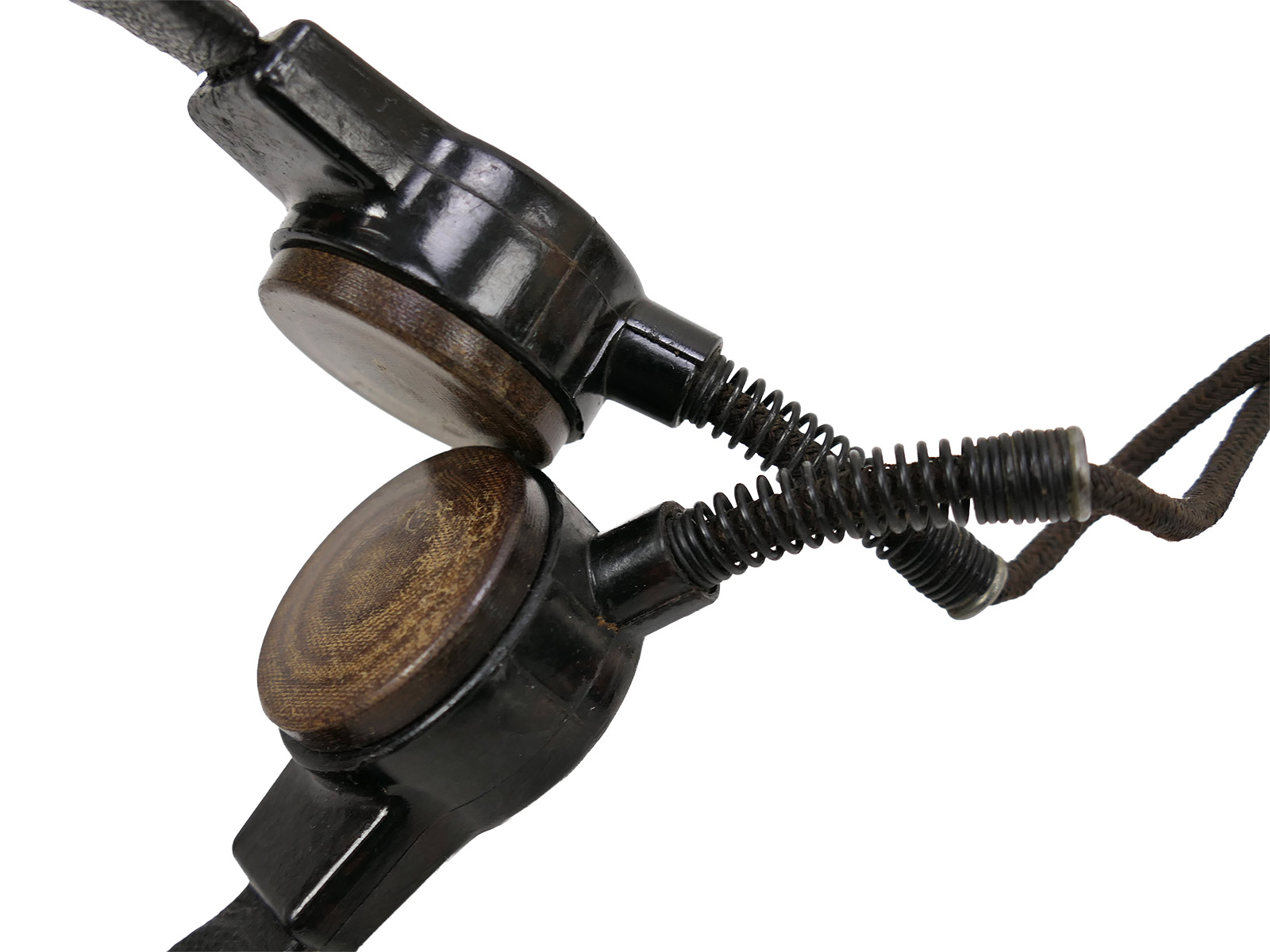 Wehrmacht Waffen-SS tank throat microphone with selector switch, control box, radio #2